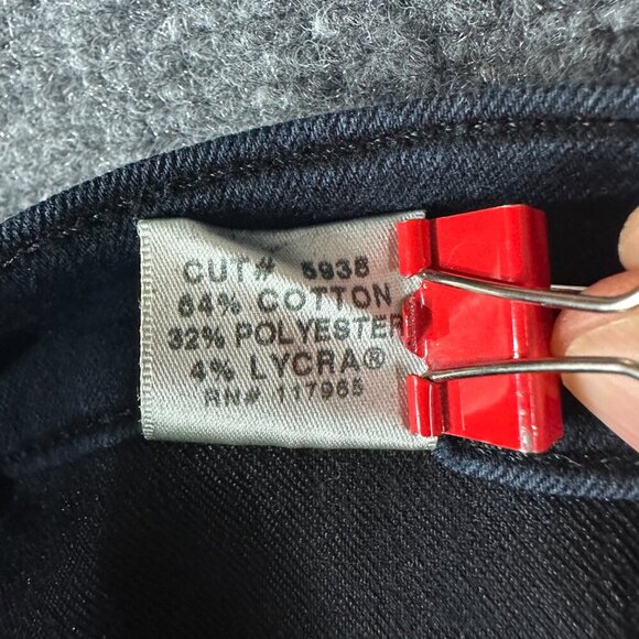 J Brand Pants Womens 4 Stealth Pant Black Cotton Stretch Zip Pockets Zip Ankle - Picture 5 of 9